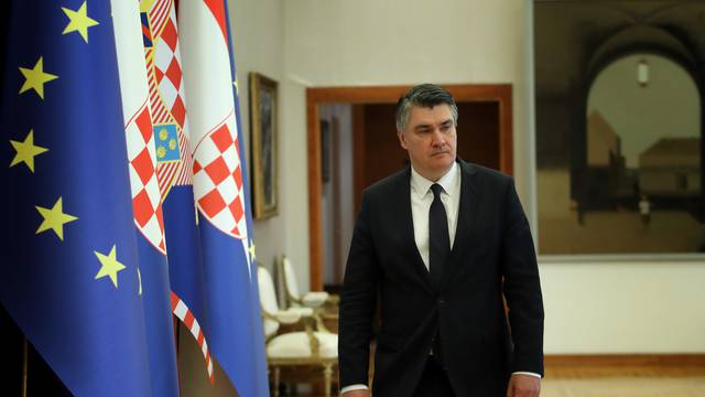 Zagreb: Predsjednik Republike Hrvatske Zoran Milanović