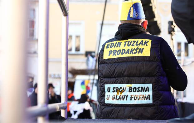 Samobor: Povorka mjesnih odbora i alegorijskih kola na Fašniku