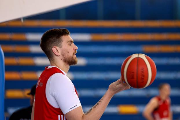 Zadar: Trening košarkaške reprezentacije u Jazinama