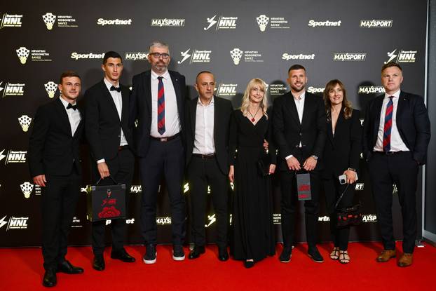 Zagreb: Druženje nakon dodjele nagrade SuperSport Hrvatske nogometne lige