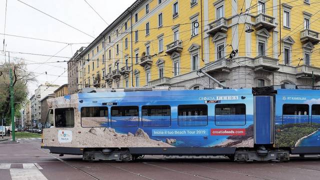 U velikim europskim gradovima na busevima gledaju Hrvatsku