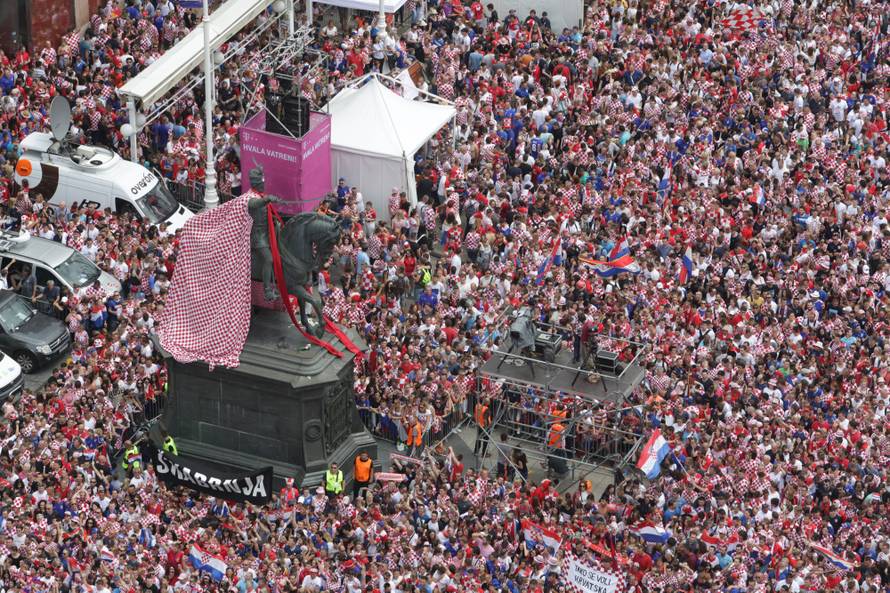 Za povijest! Vatrene u Zagrebu dočekalo čak pola milijuna ljudi