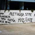 Bijes zbog zatvaranja Poljuda: Osvanuo grafit s porukom Pleti