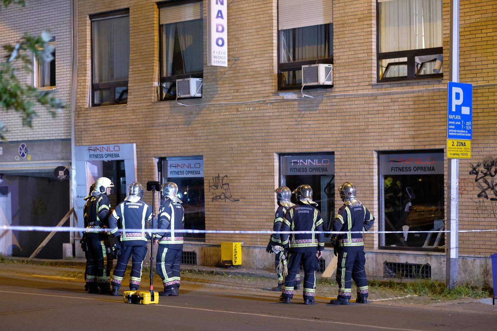 Zagreb: Vatrogasci izaÅ¡li na teren zbog uruÅ¡avanja zgrade u KranjÄeviÄevoj