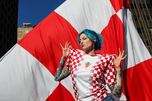 SP 2026 Dallas: Velika povorka hrvatskih navijača u Dallasu uoči utakmice Engleske i Hrvatske na Svjetskom prvenstvu