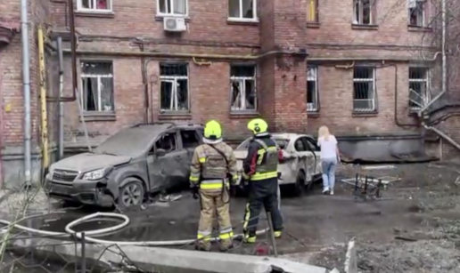 VIDEO Rusija tijekom noći dronovima napala Kijev