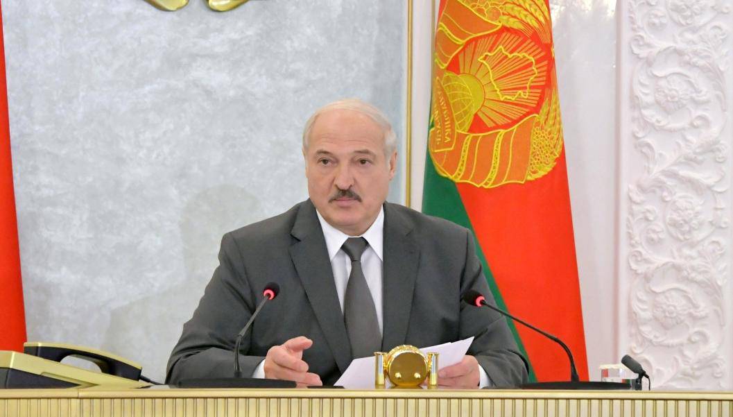Belarusian President Lukashenko chairs the Security Council meeting in Minsk