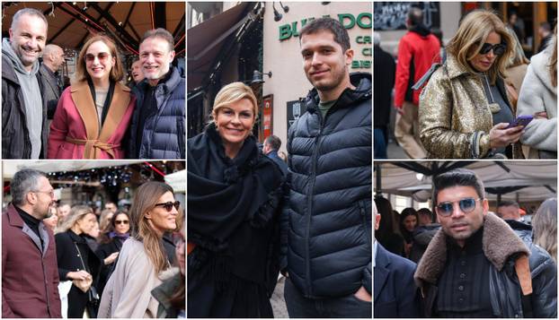 Zagrebačkom špicom prošetali Kolinda, Jandroković, Lokas, Iva Todorić i brojni drugi poznati