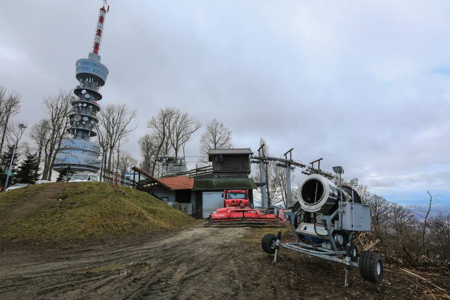 U prvim danima siječnja zagrebačko Sljeme bez hladne zime i pravog snijega