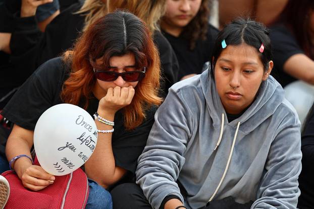 One Direction fans gather to pay tribute to Liam Payne, in Buenos Aires