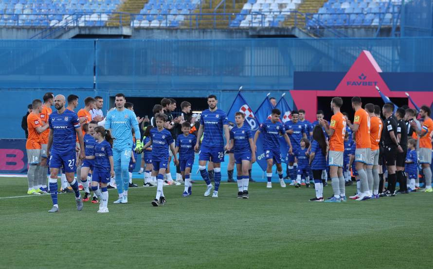 Zagreb: GNK Dinamo i NK Varaždin u utakmici 32. kola Prve HNL