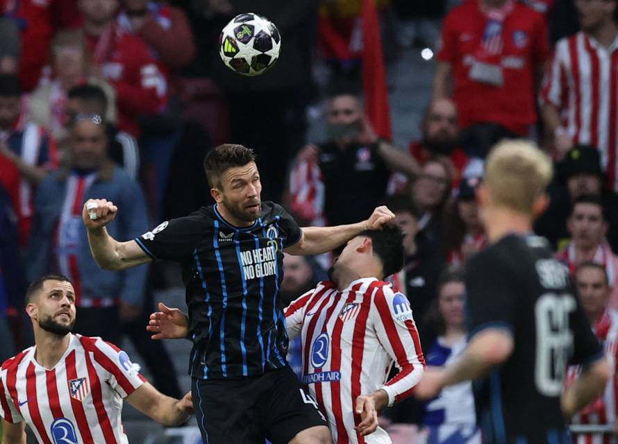 UEFA Champions League - Play Off - Second Leg - Atletico Madrid v Club Brugge