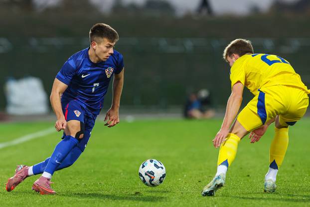 Velika Gorica: Kvalifikacijska utakmica za odlazak na U-21 Europsko prvenstvo, Hrvatska - Ukrajina