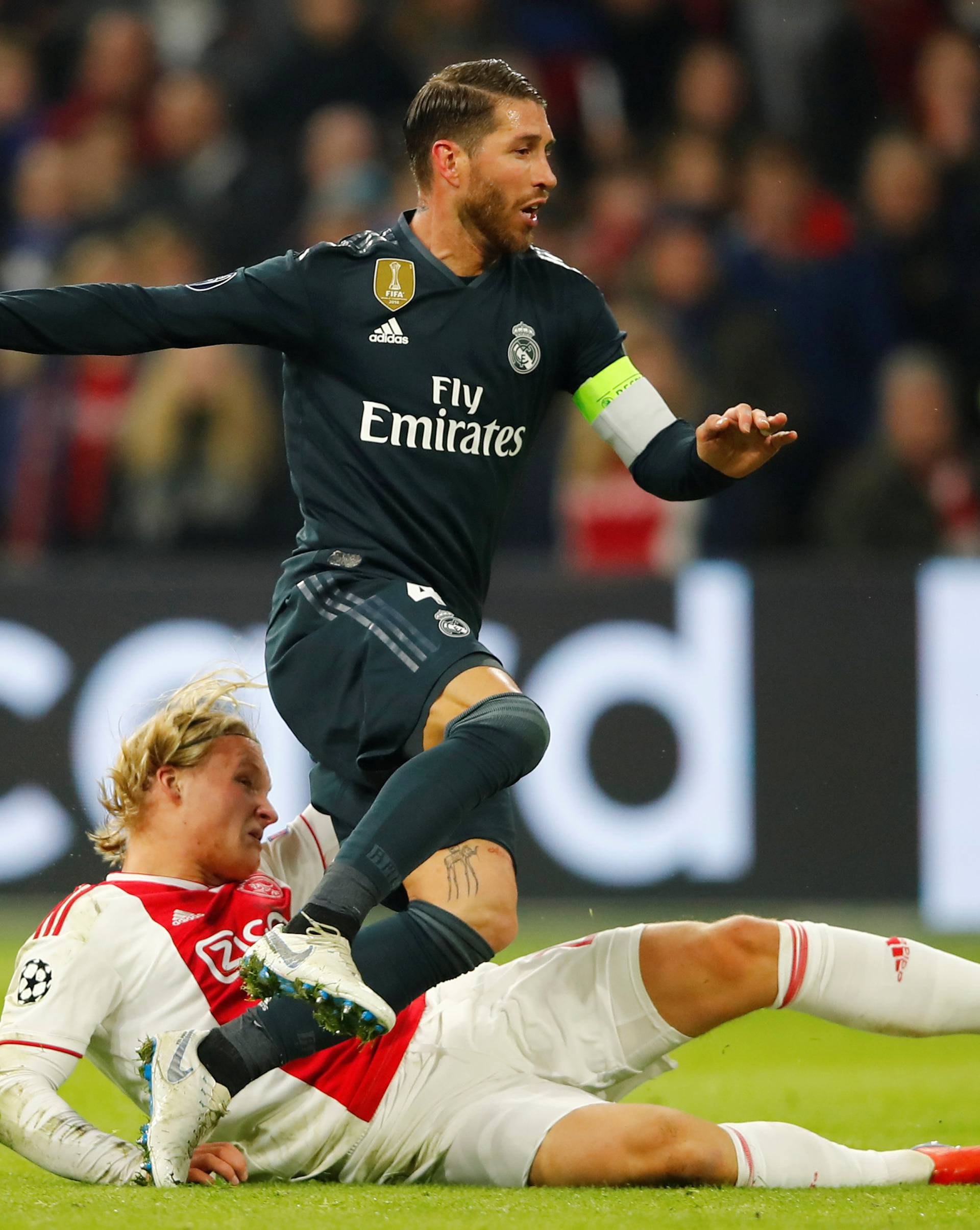 Champions League Round of 16 First Leg - Ajax Amsterdam v Real Madrid