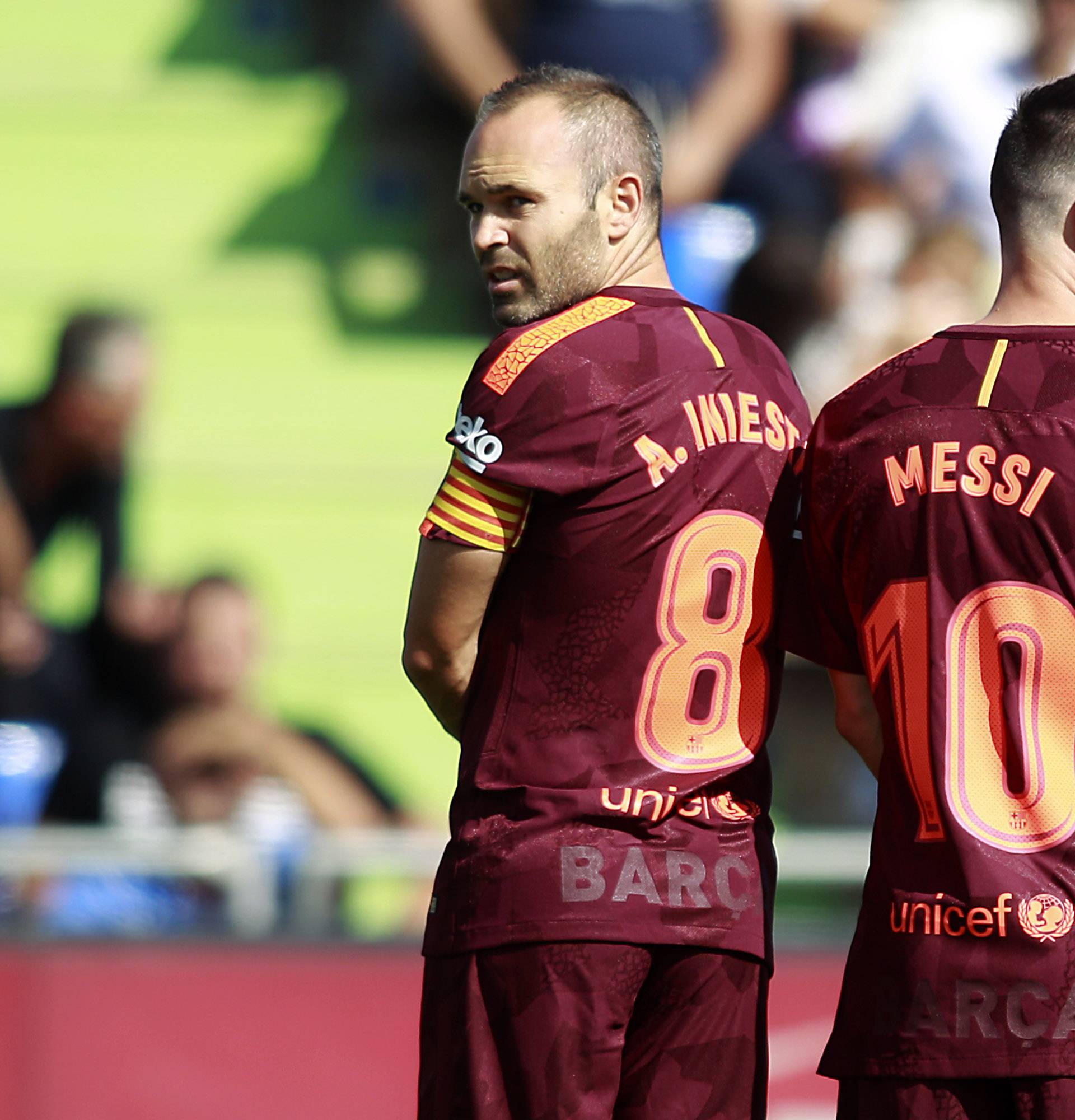 GETAFE CF v FC BARCELONA. LA LIGA 2017/2018. ROUND 4.