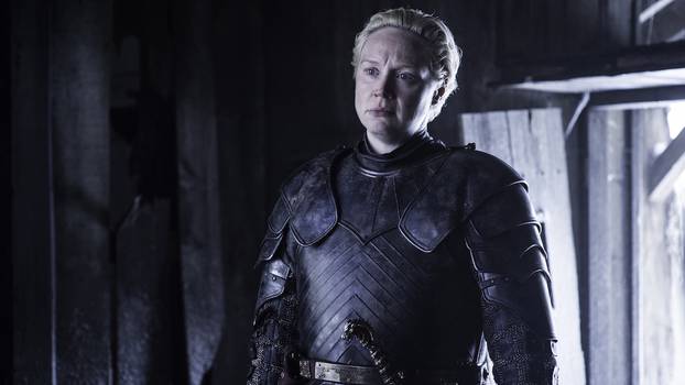 Gwendoline Christie kao Brienne u šestoj sezoni 'Igre prijestolja'
