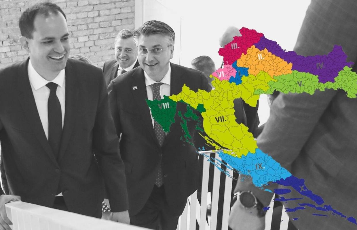 Prekrojena Hrvatska: Plan Vlade nije sjeo Gongu i oporbi