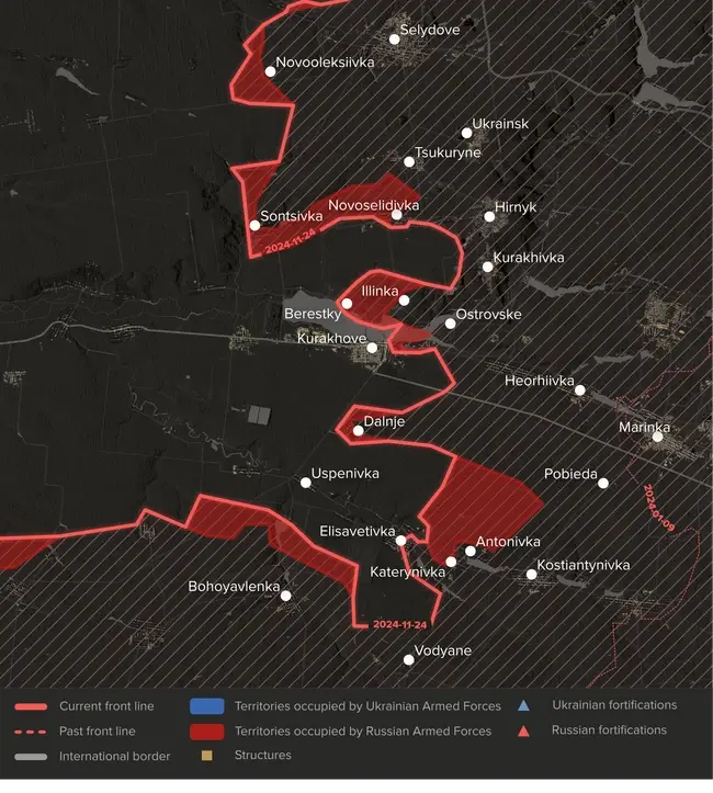 Pogledajte najnovije karte. Rusi nezaustavljivo napreduju na istoku Ukrajine i u regiji Kursk