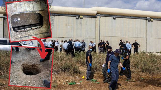 Izraelci love šest Palestinaca: Iz zatvora su pobjegli kao u filmu 'Iskupljenje u Shawshanku'
