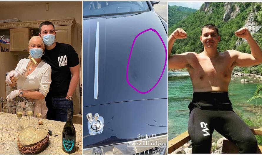 Breninom sinu su oštetili novi Rolls Royce: Stoko, pronaći ću te