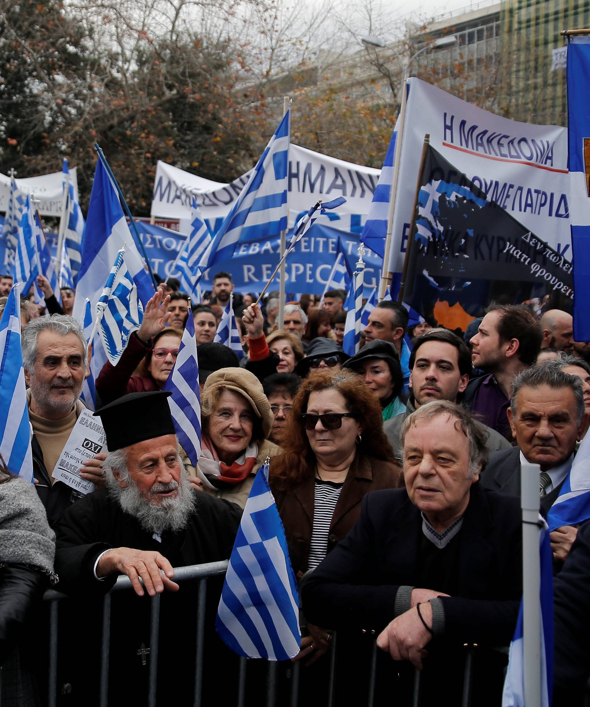 Protest in Athens over Macedonia name dispute