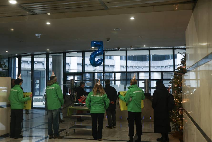 Zagreb: Konferencija Greenpeacea povodom pete obljetnice havarije s plinskom platformom Ivana D
