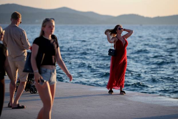 Zadar: Večernja šetnja zadarskom rivom