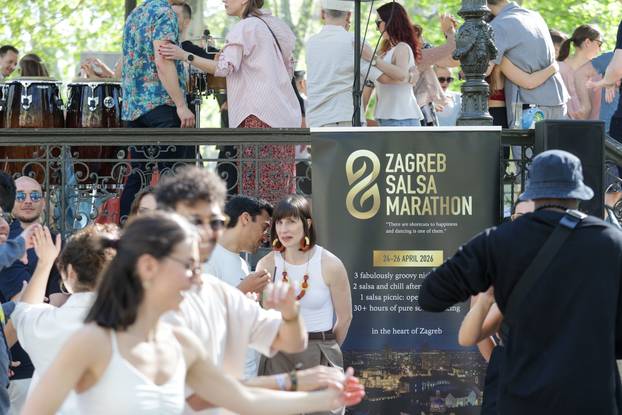 Zagreb: Treće izdanje Zagreb salsa maratona u parku Zrinjevac