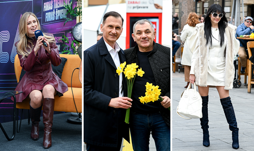 FOTO Prvi dan prolje&cacute;a izmamio je poznata lica na &scaron;picu: Evo tko je pro&scaron;etao centrom Zagreba