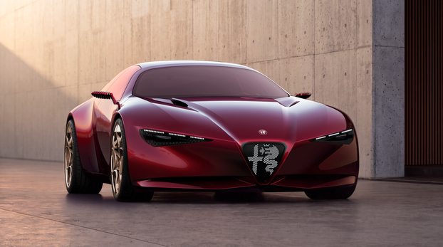 FOTO Alfa Romeo otkriva svoju budućnost: Cuorerosso izgleda sjajno i ima moćni V6 motor
