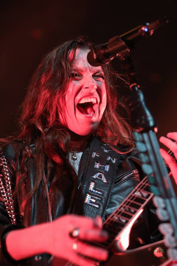 Zagreb: U Tvornici kulture održan je koncert rock grupe Halestorm