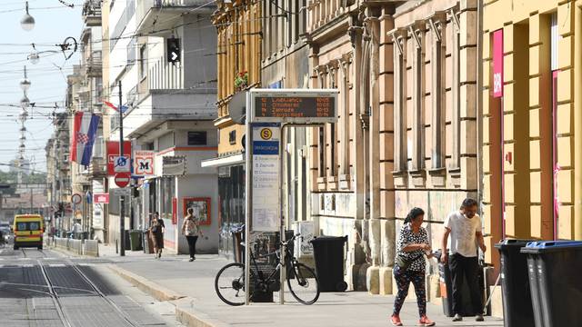 Zagreb: Velike vrućine ispraznile gradske ulice