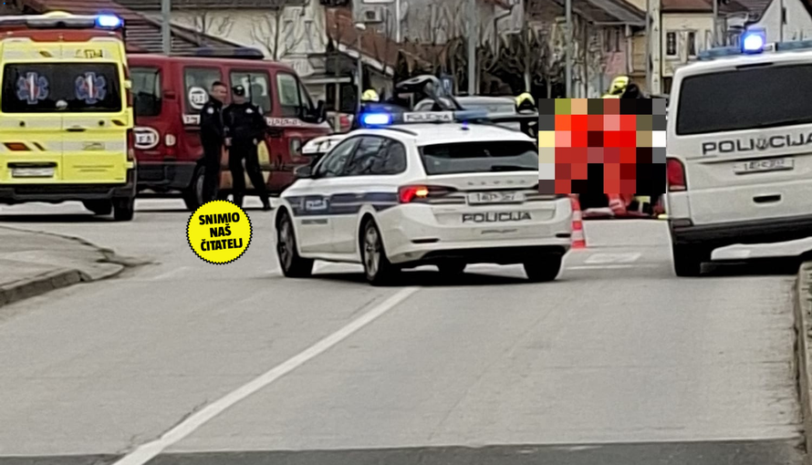 FOTO Užas u Ludbregu: Troje ljudi ozlijeđeno je u sudaru