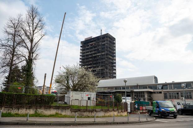 Zagreb: Nastavljeni radovi rušenja Vjesnika u Zagrebu