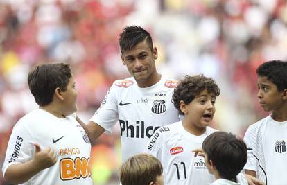 Neymar se u suzama oprostio od Santosa: Barca je moj san