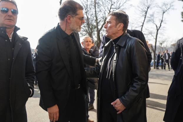 Zagreb: Odavanje počasti Miroslavu Ćiri Blaževiću na Mirogoju