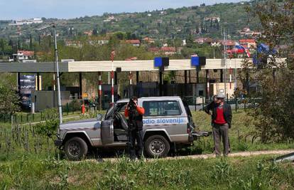 Slovenska vlada još nije postavila rampe na granicu