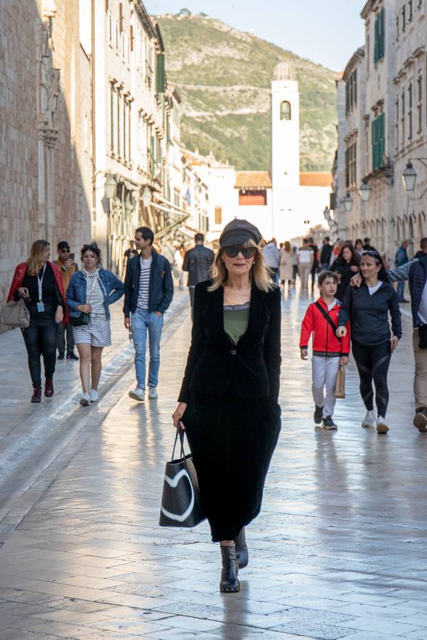 Dubrovnik: Đurđa Tedeschi u šetnji gradom