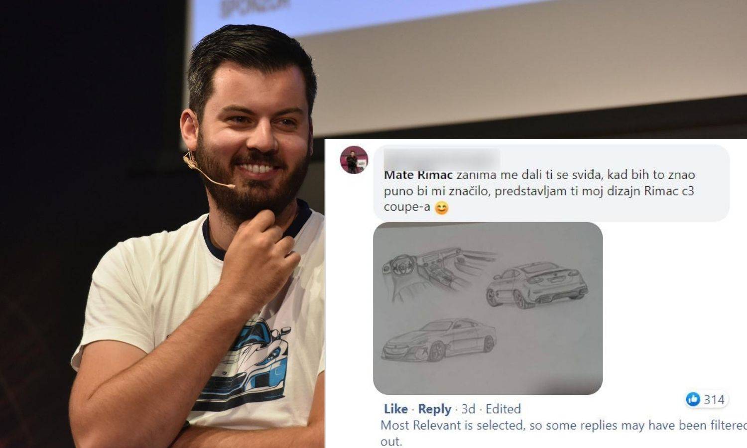 Dječak (13) Rimcu na Facebooku poslao crtež Nevere, a Matin odgovor oduševio stotine ljudi