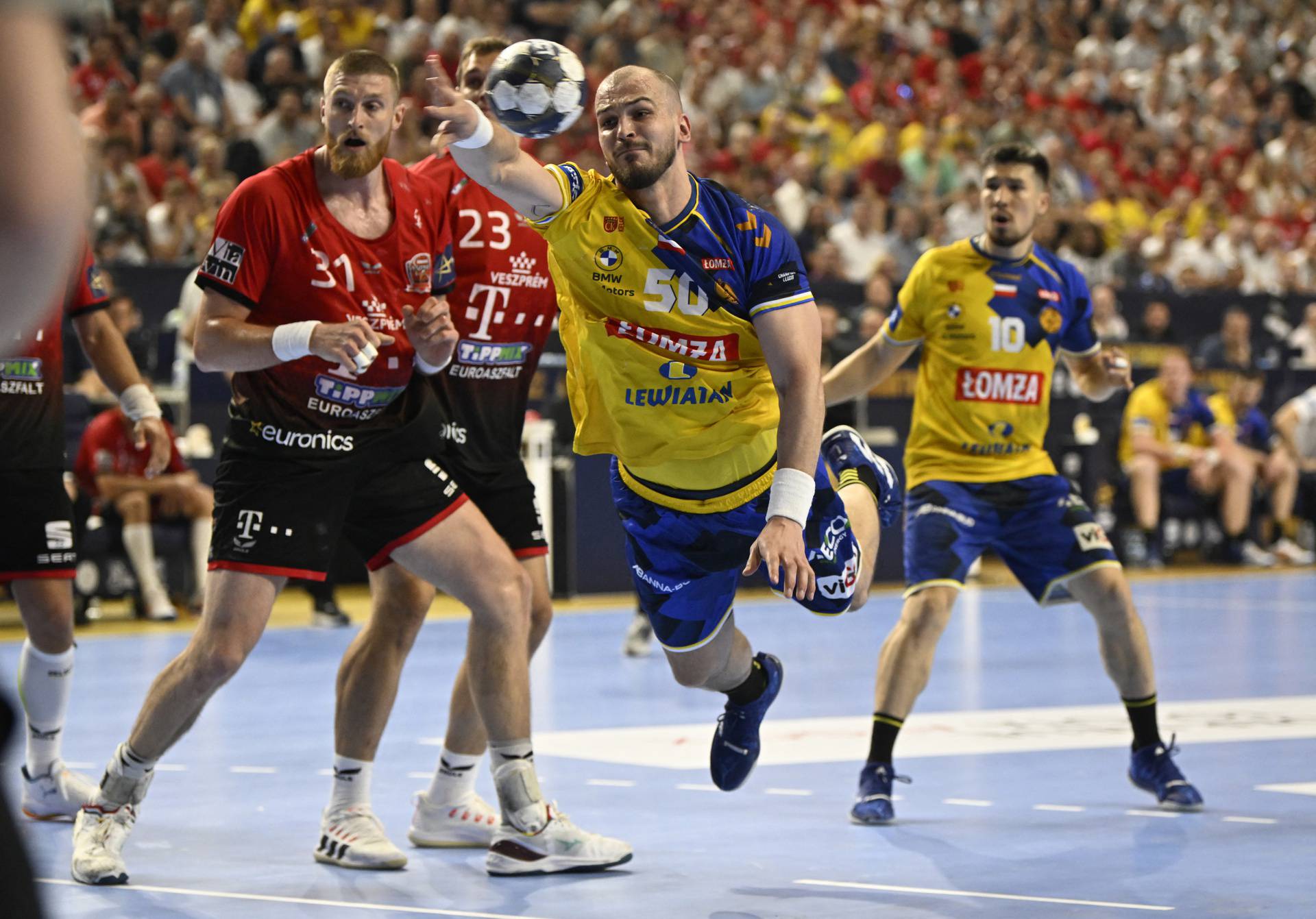 EHF FINAL4 Men's Handball Champions League Finals - Semi Final - Telekom Veszprem v Vive Kielce