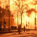 VIDEO Novi žestoki ruski napad na Ukrajinu: U Kijevu odjekuju eksplozije, diže se gusti crni dim