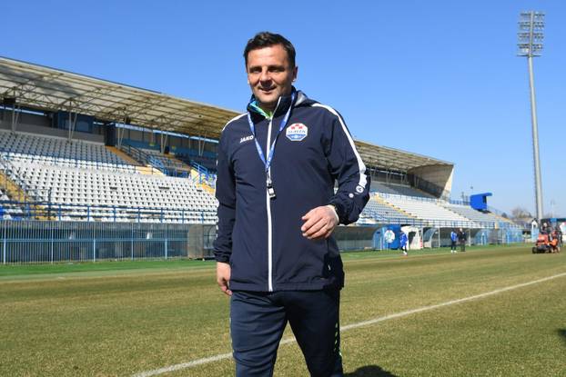 Koprivnica: Trening nogometa&scaron;a Slaven Belupa