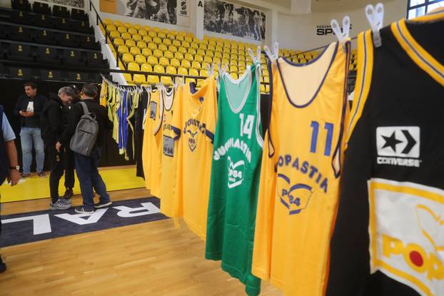 Split: Izložba 150 dresova povodom 80. rođendana KK Split