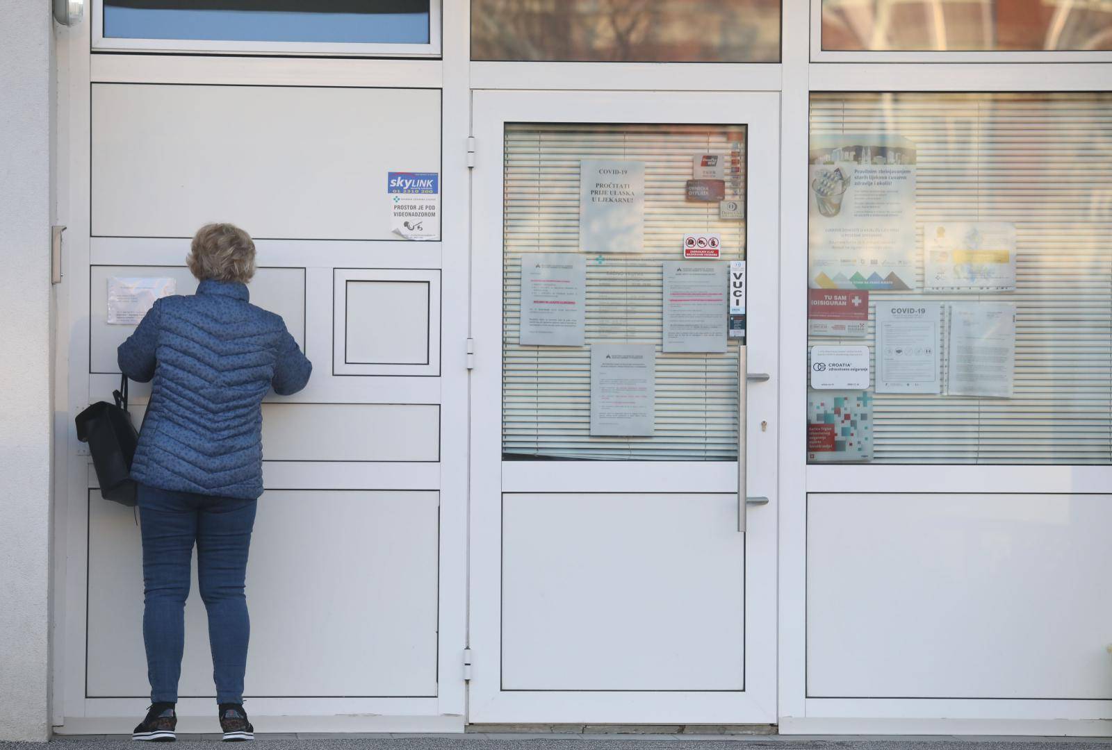 Zagreb: Ordinacija u Grižanskoj 4 u kojoj građani pod sumnjom na koronavirus mogu obaviti pregled 0-24