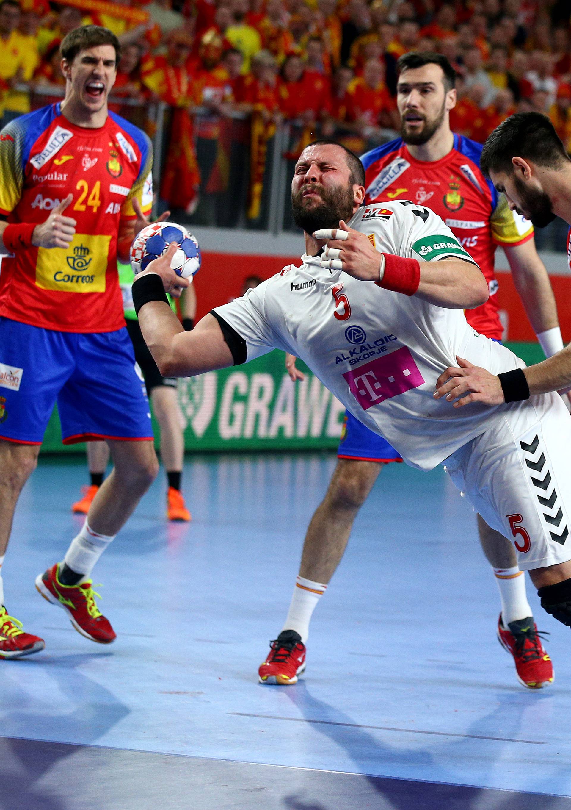 EHF Euro, Makedonija - Spanjolska