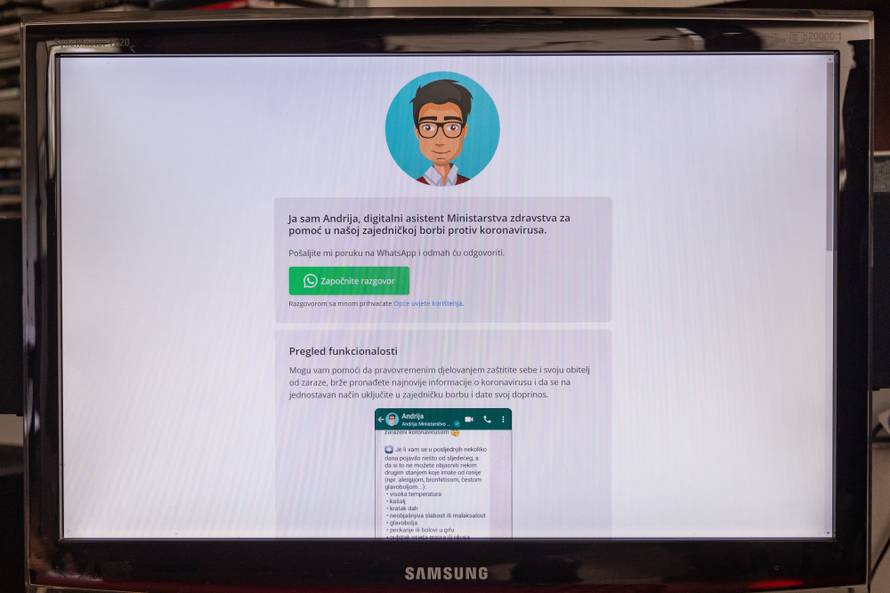 U Vladi predstavili Andriju, asistenta u borbi protiv korone