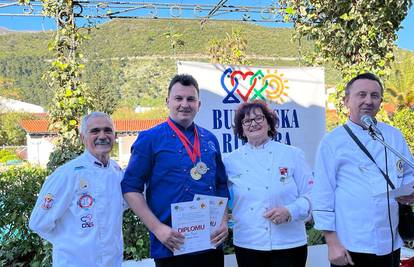 Dubrovački chef na natjecanju u Crnoj gori osvojio zlato i srebro