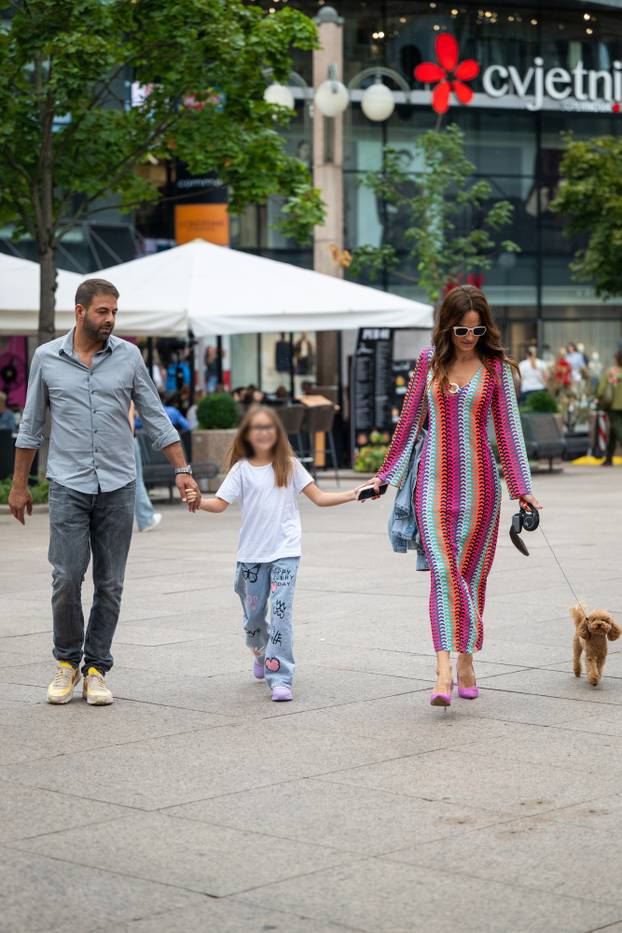 Zagreb: Maja Cvjetković s obitelji na špici 