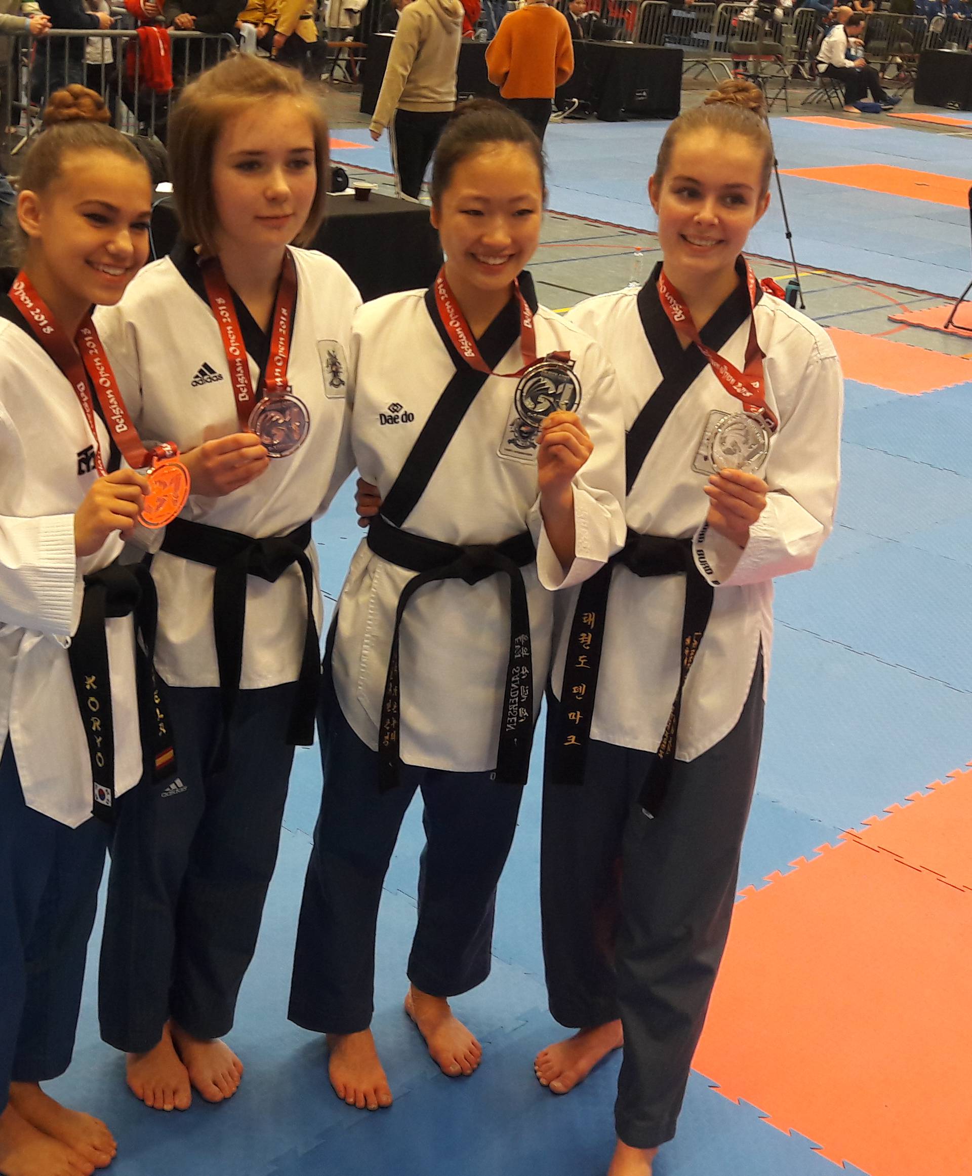 Hrvatski taekwondoaši vratili su se iz Belgije sa šest medalja