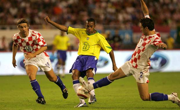 ARHIVA - U spektaklu na Poljudu Hrvatska i Brazil u prijateljskom susretu odigrali 1:1